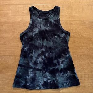 Lululemon Align Racerback Tank Teal Mottled Diamond Dye Sz6